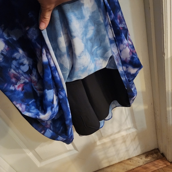 Badgely Mischka Deep V Maxi Dress- 6 - Picture 7 of 16